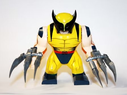Wolverine Big Marvel X-Men Comic Hulk Minifigure Custom