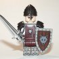 Wolf Knight Castle soldier Minifigure Custom