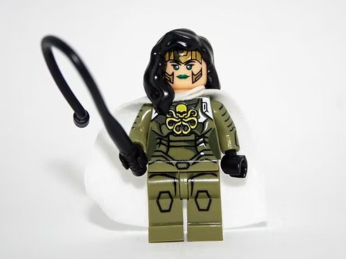 Viper Hydra Agent Green Minifigure Custom