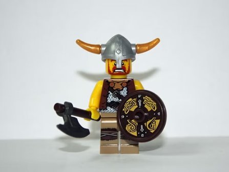 Viking Warrior Minifigure Custom