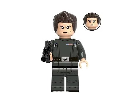 Vice Admiral Edmon Rampart Rogue One Andor Star Wars Minifigure Custom