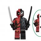 Venompool Deadpool Venom Marvel Comic Minifigure Custom