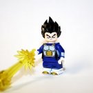 Vegeta Blue Dragon Ball Super Z Yellow Weapon Minifigure Custom