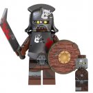Uruk-Hai Orc Bloody Sword LOTR Lord of the Rings Hobbit Minifigure Custom
