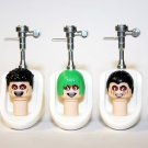 Urinal Set Toilet Man Skibidi Cartoon Minifigure Custom