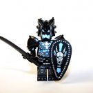 Undead Black Evil Dragon Armored Knight Minifigure Custom