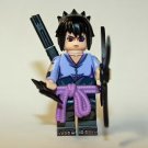 Uchiha Saske Naruto Cartoon TV Show Anime Minifigure Custom