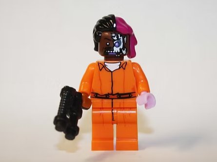 Two-Face Arkham Prison Batman Minifigure Custom