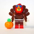 Turkey Suit Boy Thanksgiving Holiday Minifigure Custom