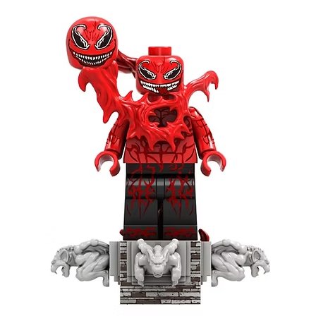 Toxin Venom Gargoyle base Marvel Spider-Man Minifigure Custom