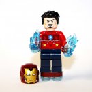 Tony Stark Iron-Man Christmas Holiday DC Comic Minifigure Custom
