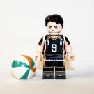 Tobio Kageyama Haikyuu Cartoon Japanese Anime Minifigure Custom