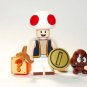 The Super Mario Bros. Toad Kinopio Deluxe Minifigure Custom