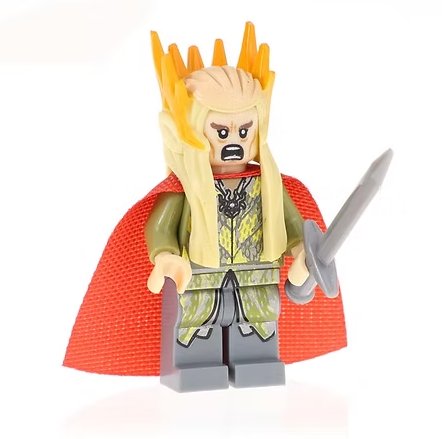 Thranduil Elf Hobbit LOTR Lord of the Rings Minifigure Custom