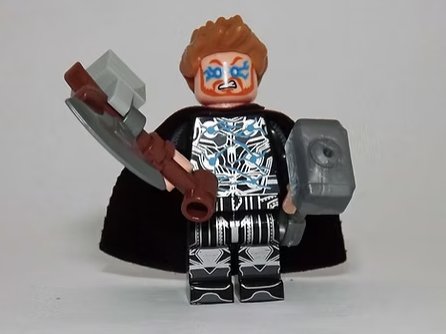 Thor Marvel Infinity War Avengers Minifigure Custom