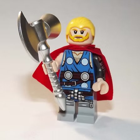 Thor Classic Comic version Marvel Minifigure Custom