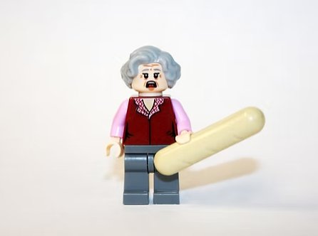The Trolley Witch Harry Potter Movie Minifigure Custom