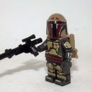 The Mandalorian Tan red TV Show Star Wars Minifigure Custom