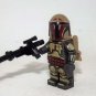 The Mandalorian Tan red TV Show Star Wars Minifigure Custom