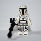 The Mandalorian soldier White V2 TV Show Star Wars Minifigure Custom
