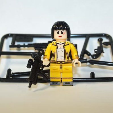The Bride Free Fire Video Gamee Minifigure Custom