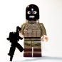 Terrorist Highjacker with AK47 Minifigure Custom
