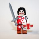 Templar Knight small shield Castle soldier Minifigure Custom