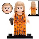 Taylor Swift Eras tour singer Orange Outfit Minifigure Custom