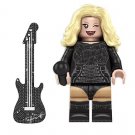 Taylor Swift Eras tour singer Black Outift Minifigure Custom