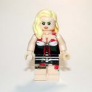 Tattooed woman Blond Girl Minifigure Custom