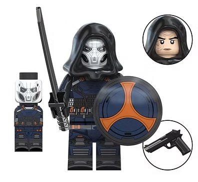 Taskmaster with Mini Thunderbolts Marvel MCU Minifigure Custom