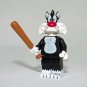 Sylvester Cat Looney Tunes Cartoon Minifigure Custom