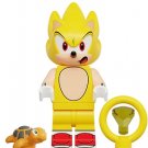 Super Sonic the Hedgehog 3 Movie Minifigure Custom