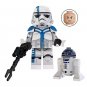 Stormtrooper Commander with R2 Droid Star Wars Minifigure Custom