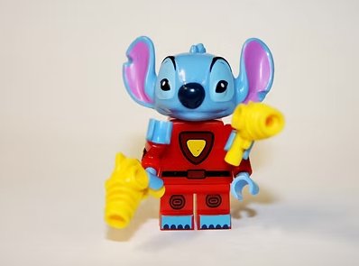 Stitch in Space Suit Four Arms Disney Cartoon Minifigure Custom