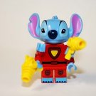 Stitch in Space Suit Four Arms Disney Cartoon Minifigure Custom