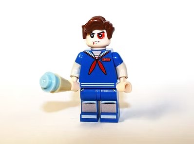 Steve Harrington Stranger Things S4 Horror TV Show Minifigure Custom