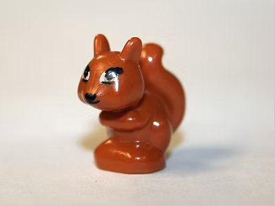 Squirrel Animal Minifigure Custom