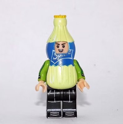 Sprite soft drink suit Boy CartoonMinifigure Custom