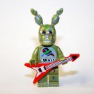 Springtrap Bunny with guitar Five Nights at Freddy's Video Game Minifigure Custom
