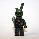 Spingtrap Nightmare Bonnie Five Nights at Freddy Halloween Horror Minifigure Custom