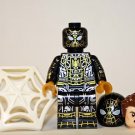 Spider-Man Far from Home black and gold Movie Minifigure Custom