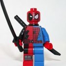 Spider-Man Deadpool Hybrid Minifigure Custom