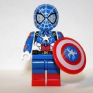 Spider-Man Captain America Minifigure Custom