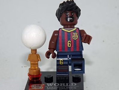 Spain World Cup Soccer player Minifigure Custom