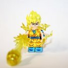 Son Goku Dragon Ball Super Z Yellow weapon Minifigure Custom