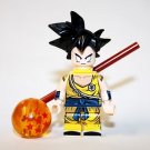 Son Goku Dragon Ball Super Z Yellow Outfit Minifigure Custom