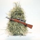 Sniper Bolt Action Rifle Army Military Ghillie suit Minifigure Custom