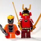 Snike Snake and Samurai X Nya Ninjago set of 2 Minifigure Custom