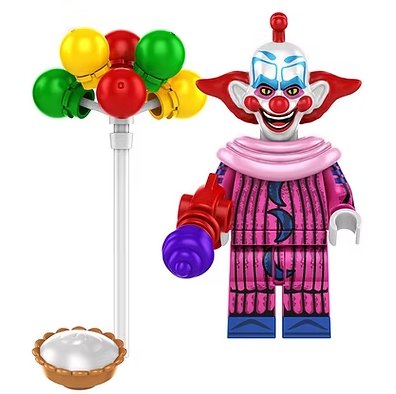 Slim Killer Klowns from Outer Space Horror Clown Minifigure Custom